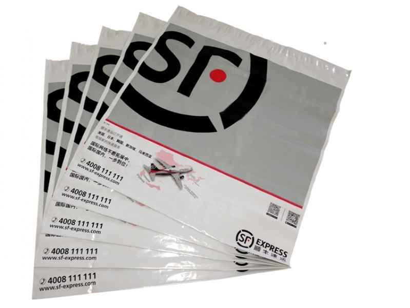 Envelope adesivo para correspondência de plástico