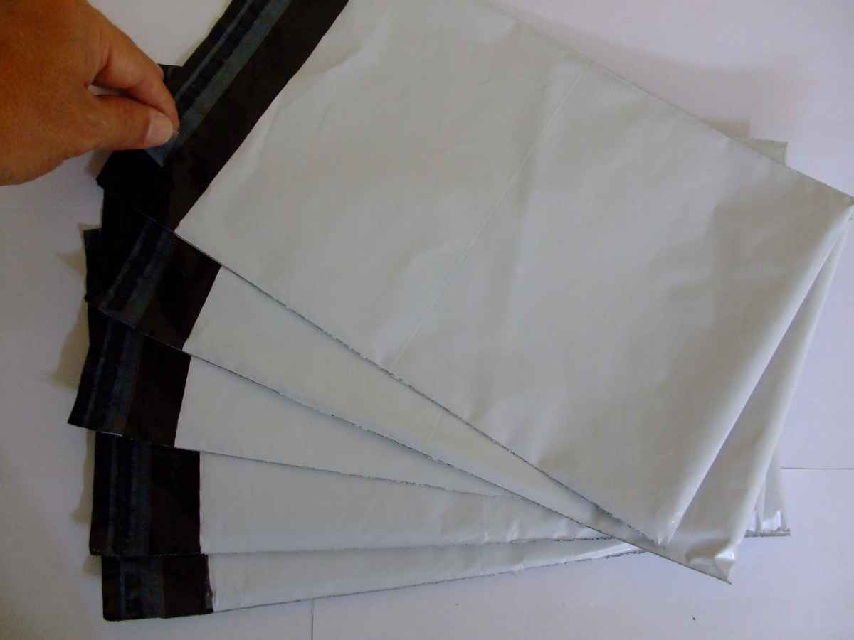 Envelope adesivo plástico