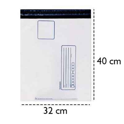 Envelope com fitas adesivas impresso