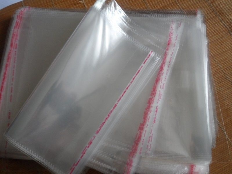 Envelope de plástico de adesivo