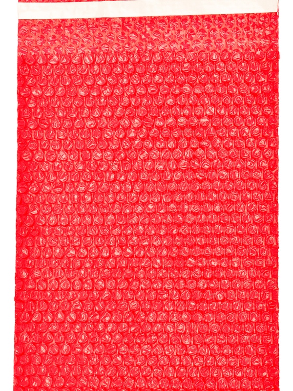 Envelope de segurança com adesivo vermelho
