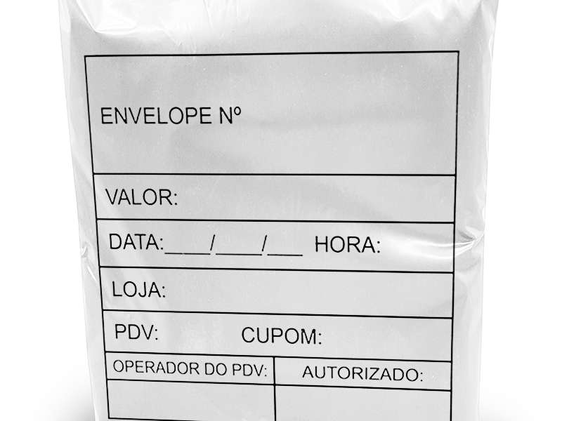 Envelope de segurança inviolável para e commerce