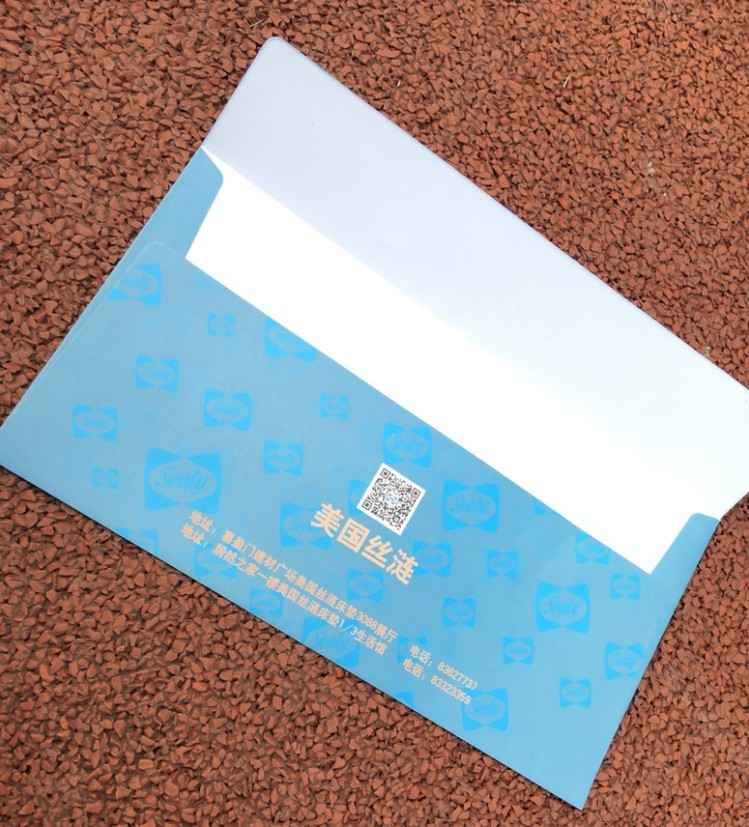 Envelope impresso personalizado
