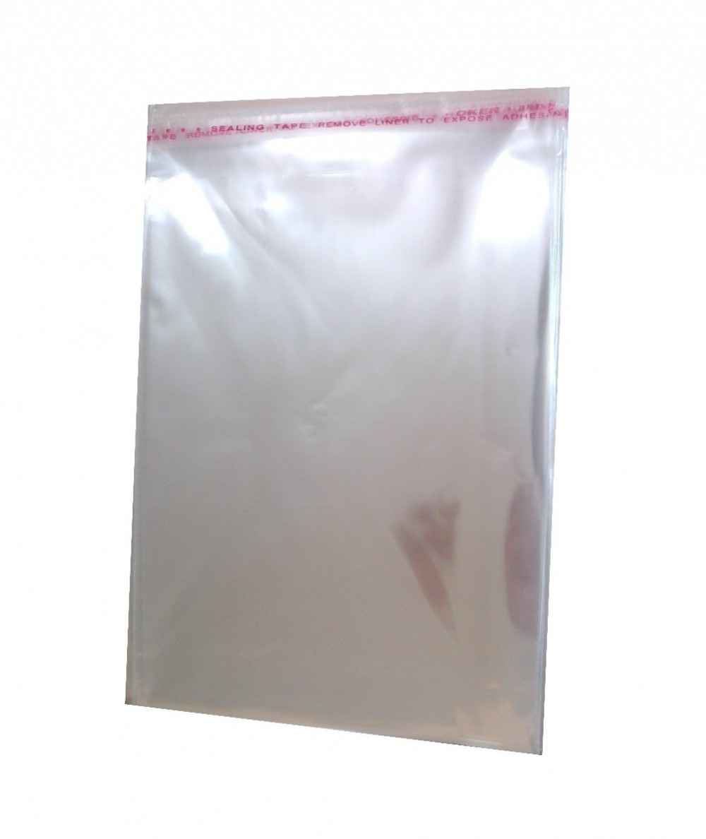 Envelope plástico com aba colante personalizada