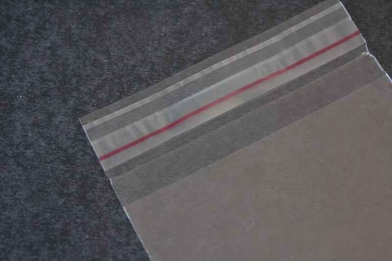 Envelope plástico com aba colante personalizada