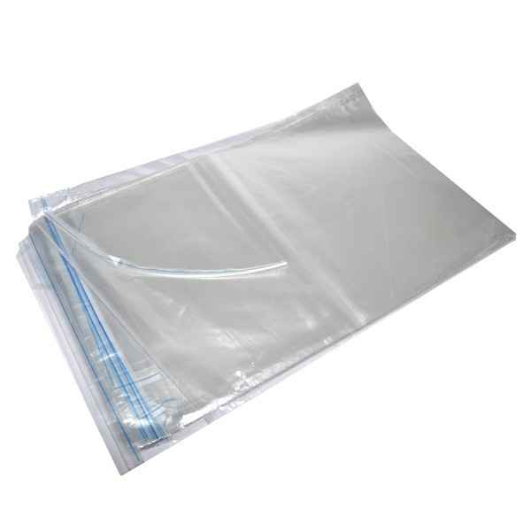 Envelope plástico com fita adesiva personalizado