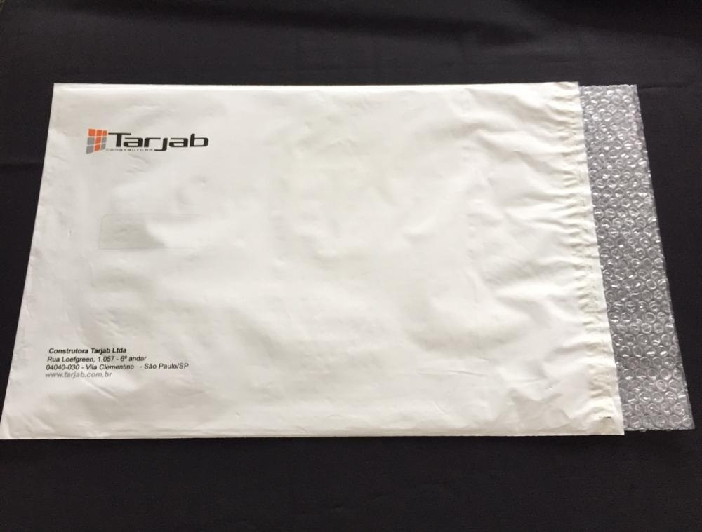 Envelope plástico impresso