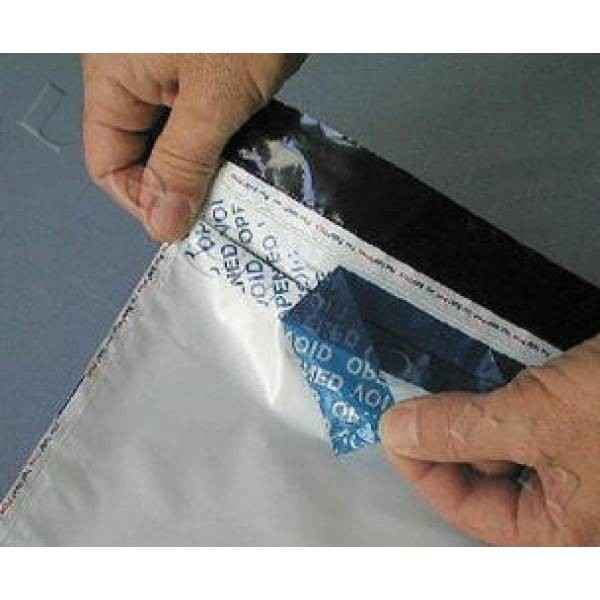 Envelope plásticos com fita autoadesivo