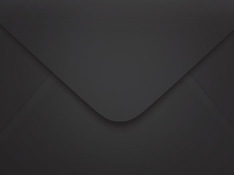 Envelope preto