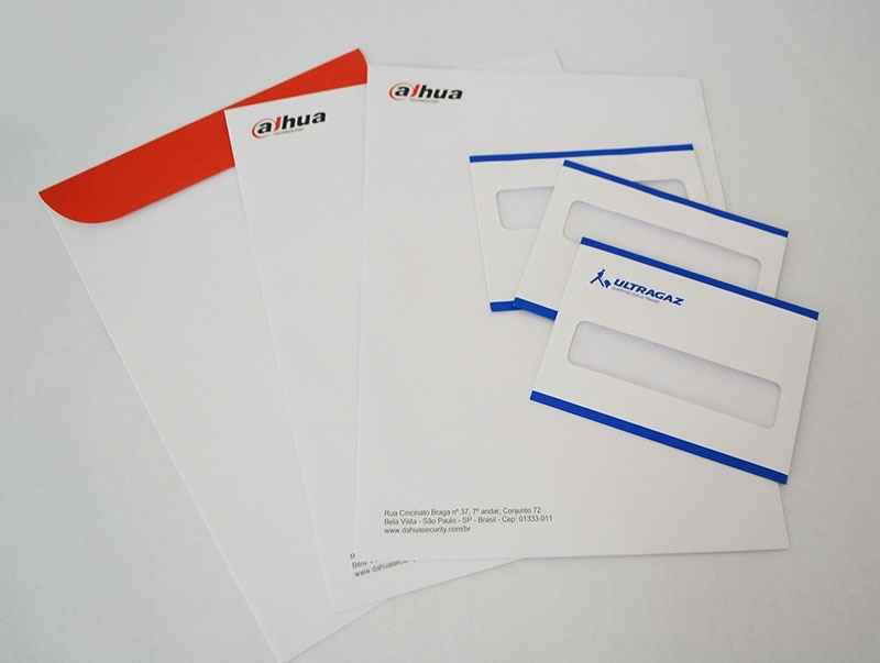 Envelopes personalizados para empresas