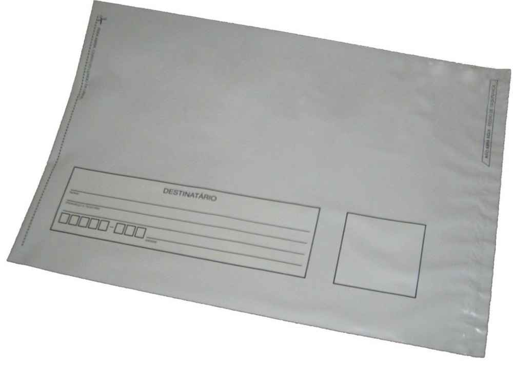 Envelopes plásticos para correio seguros