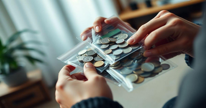 Envelope plástico para moedas: Praticidade e Proteção