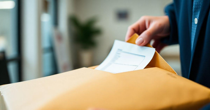 Envelope express para envio rápido e seguro de documentos importantes