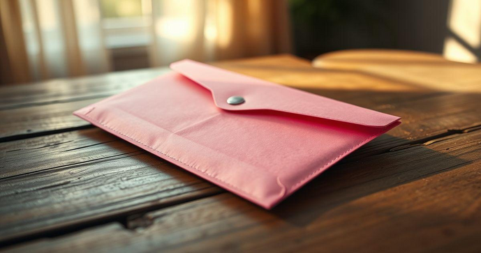 Envelope de segurança rosa: a escolha ideal para proteger seus documentos importantes