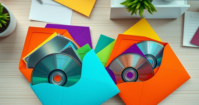 Como Escolher o Envelope para CD Ideal para Proteger seus Discos