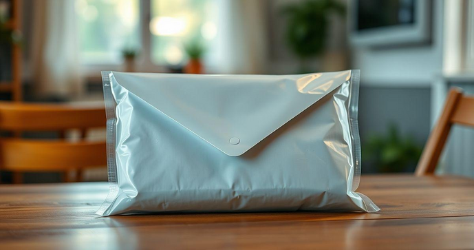 Envelope plástico tipo Sedex garante segurança e praticidade na entrega de suas encomendas