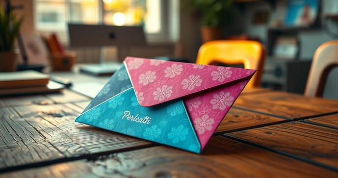 Crie seu Envelope vai e vem personalizado para surpreender